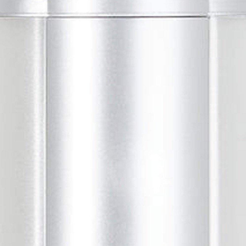 Gray Heavy Duty Plastic Wall Mount Soap Dispenser on a white background