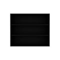 36" Black Wood Wall Mounted Floating Shelf