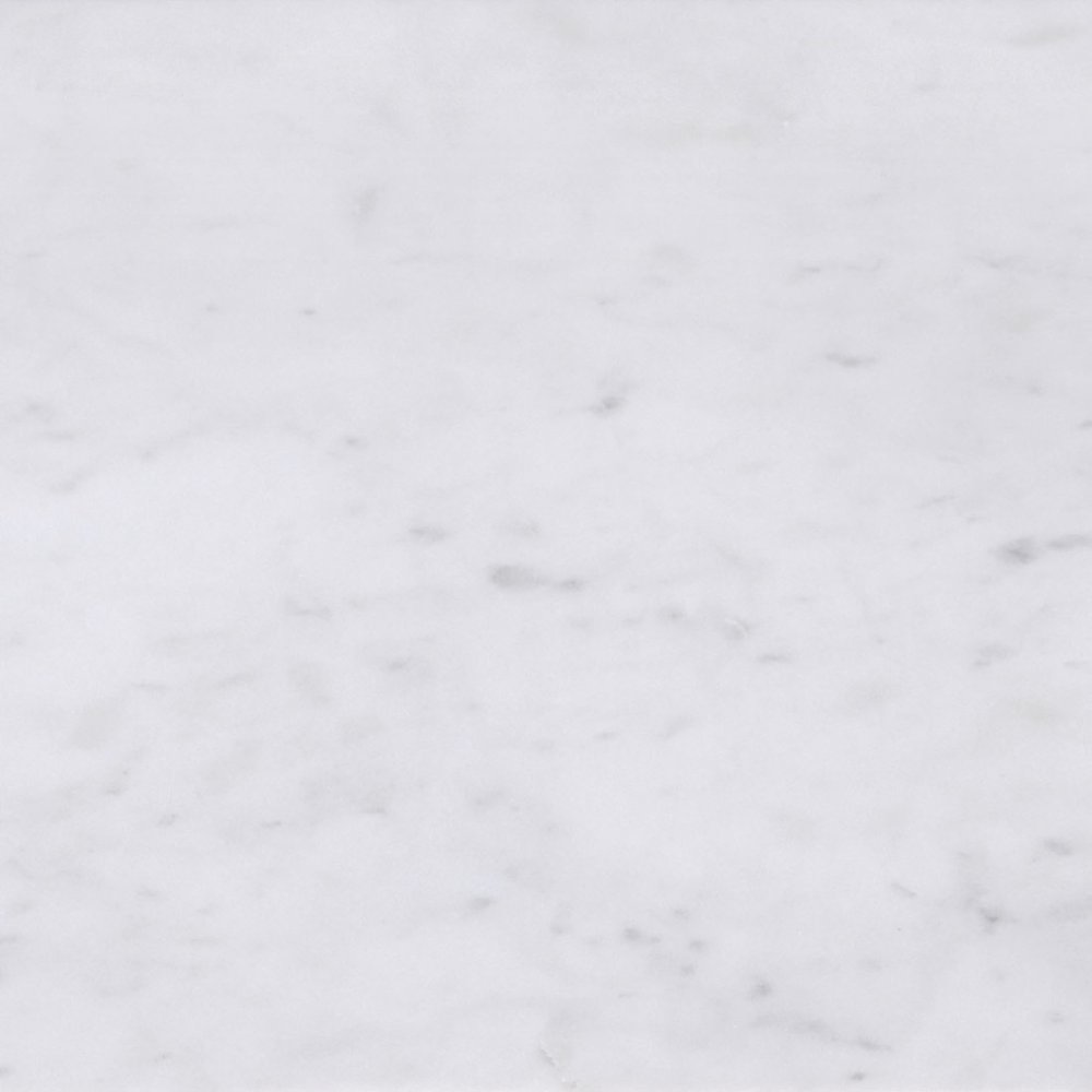 Set of Two Black And White Solid Wood And Marble Oval Block End Tables on a white background