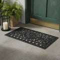 9" X 30" Black Rubber Dog Outdoor Door Mat