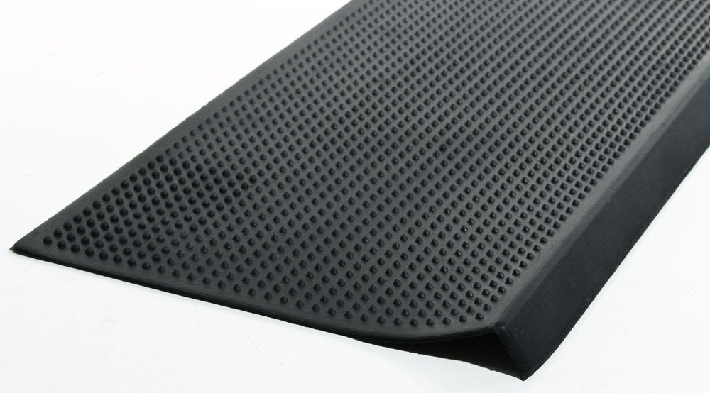 9" X 30" Black Rubber Outdoor Door Mat - SKU 576950