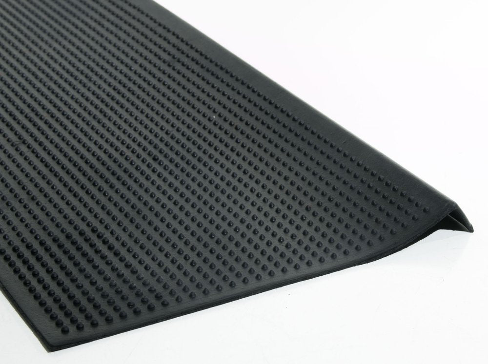 9" X 30" Black Rubber Outdoor Door Mat - SKU 576950