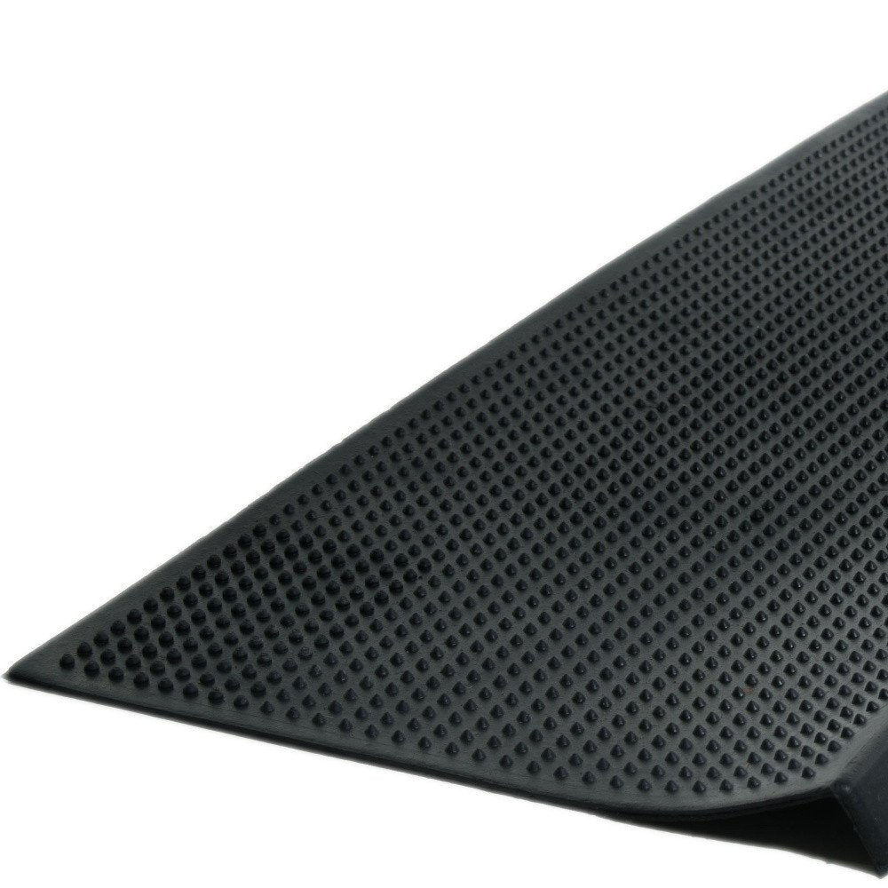 9" X 30" Black Rubber Outdoor Door Mat - SKU 576950