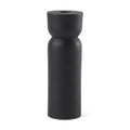 8" Black Metal Tabletop Taper Candle Holder