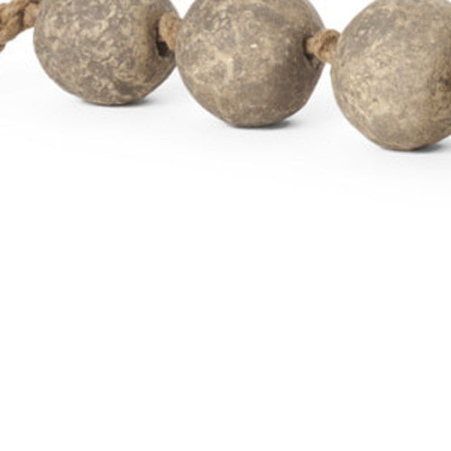 3" Beige Paper Sphere Tabletop Sculpture - SKU 608731