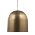 Gold Single Metal Dimmable Ceiling Light With Gold Shades on a white background