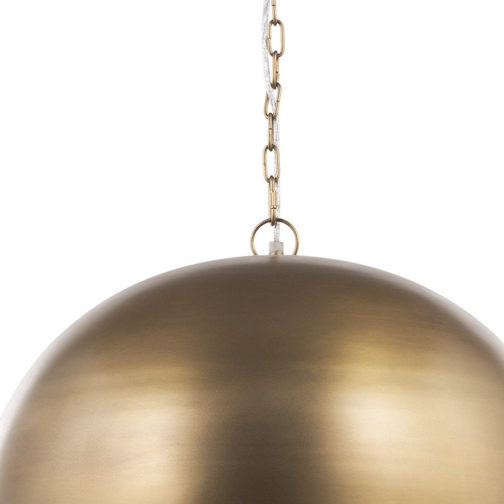 Gold Single Metal Dimmable Ceiling Light With Gold Shades on a white background