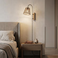 16" Brown And Black And Brown Metal Wallchiere Sconce