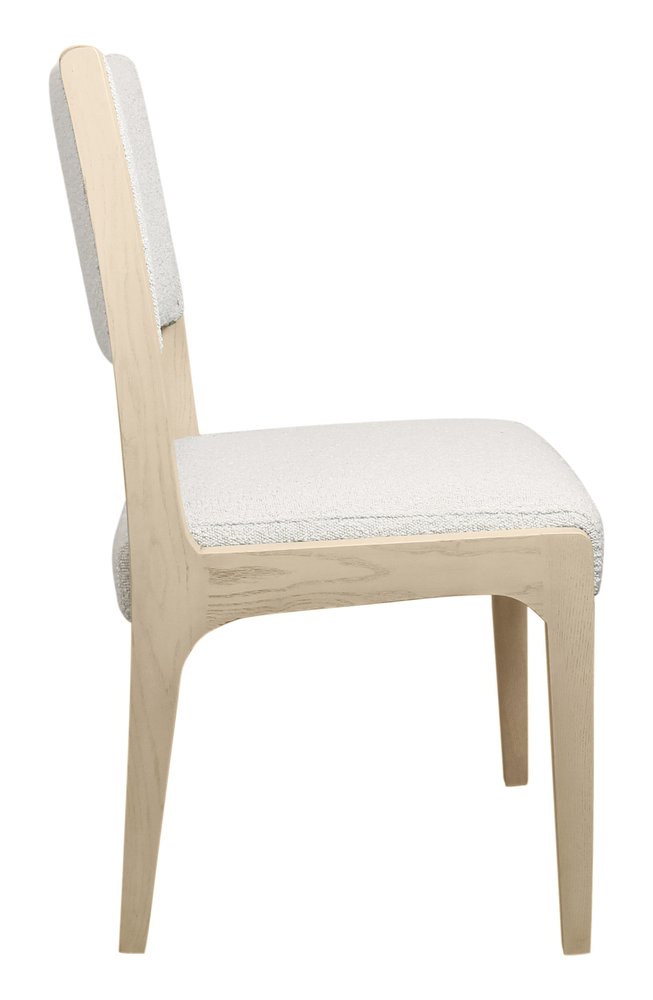 Seven Piece Dark Brown Round Solid Wood Dining Set with Six Chairs on a white background