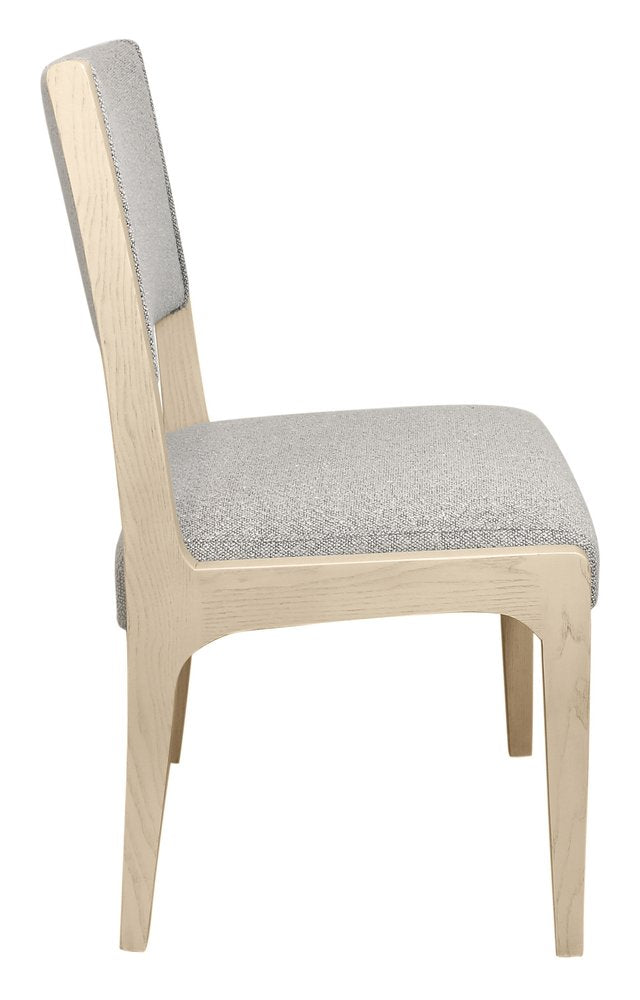 Seven Piece Dark Brown Round Solid Wood Dining Set with Six Chairs on a white background