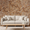Natural Tree Stump Slice Teak Reclaimed Wood Decorative Wall Panels