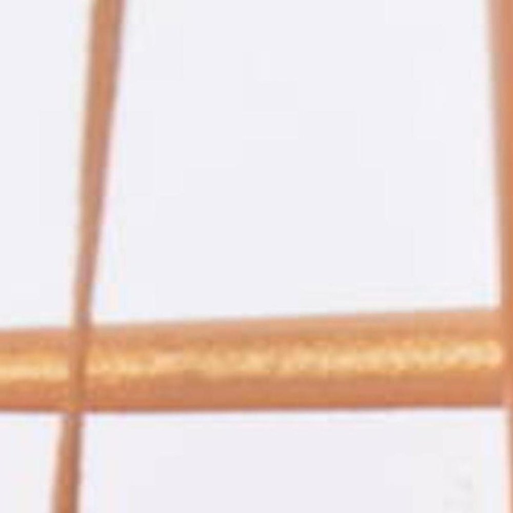 11" Unfinished Wood Hand Painted Model Boat. Home product isolated on a plain white background, finished in tan wood.