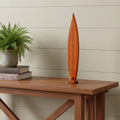 6" Unfinished Wood Hand Painted Model Boat