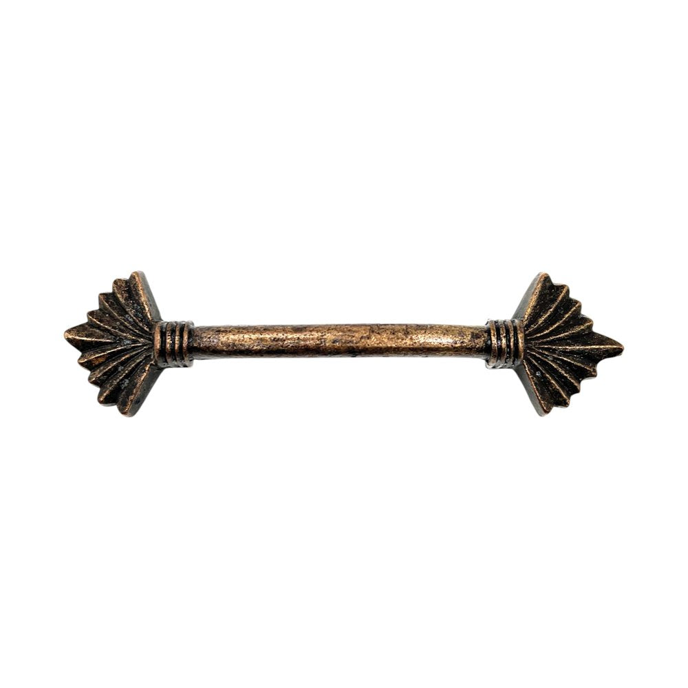 Set of Six Bronze Novelty Knob Metal Drawer Pull Knobs