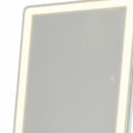 71" Clear Lighted Freestanding and Wall Mount Frameless Full Length Mirror on a white background