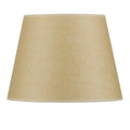 Tan Paper Hardback Empire Lamp Shade on a white background