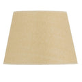 Tan Linen Plain Drum Lamp Shade