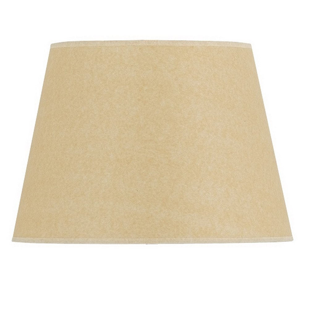 Tan Linen Plain Drum Lamp Shade