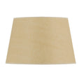 Tan Linen Plain Drum Lamp Shade on a white background