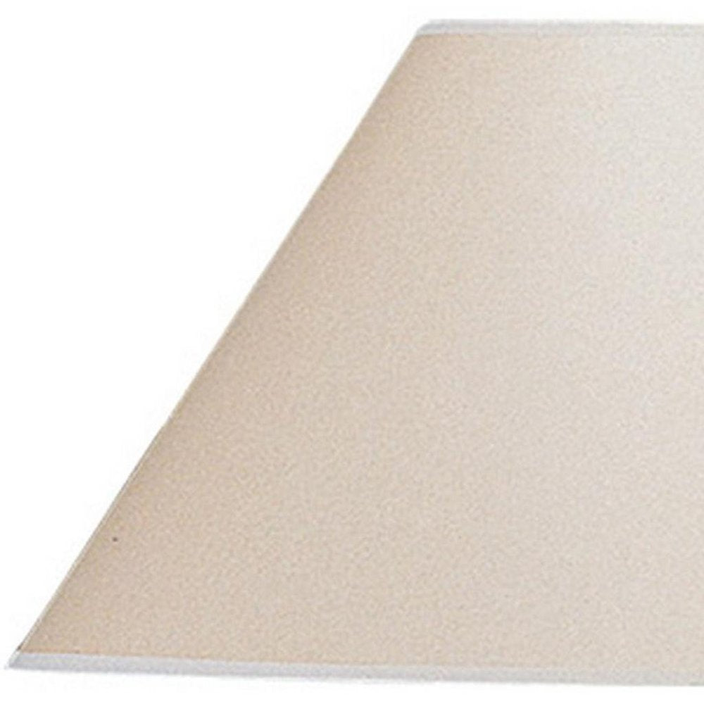 Light Brown Paper Plain Empire Lamp Shade