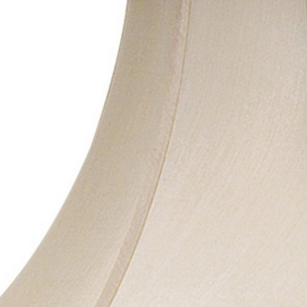 Pearl Silk Piped Bell Lamp Shade