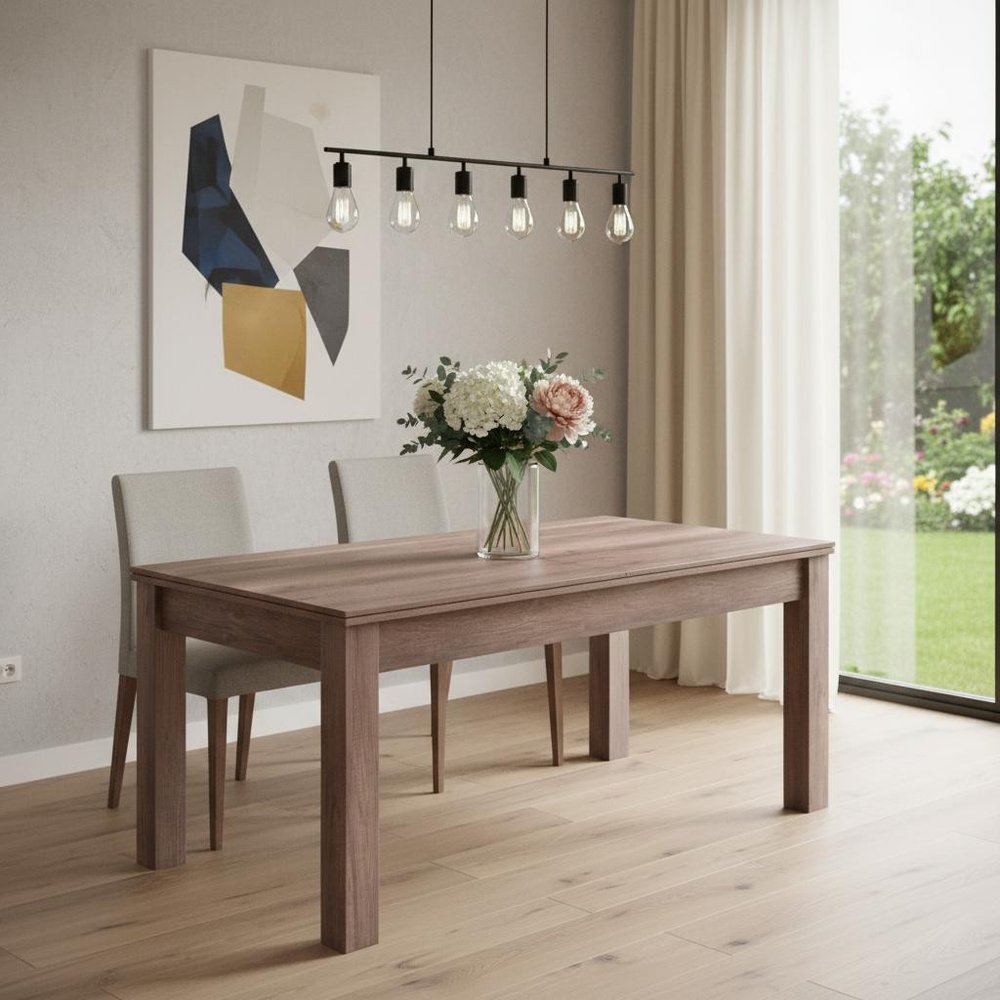 85" Brown Convertible Game And Dining Table in a home interior