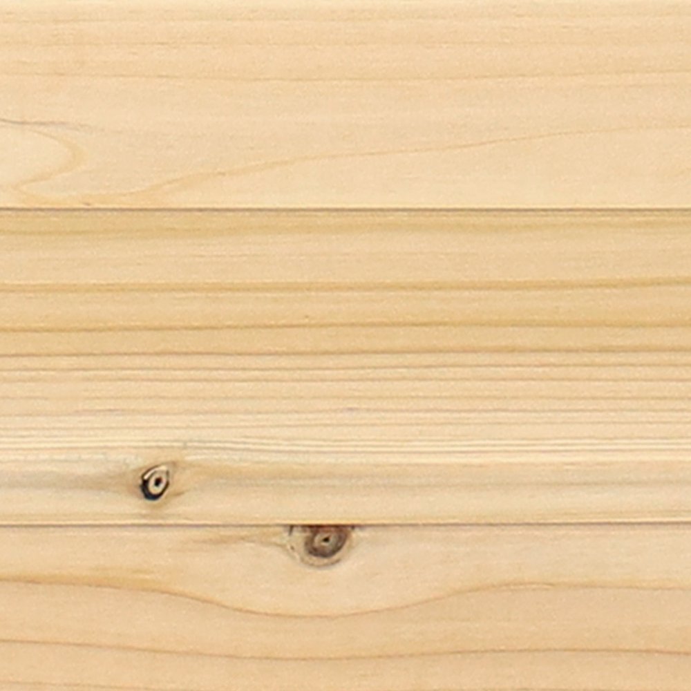 49" X 25" Natural Rectangular Raised Garden Bed