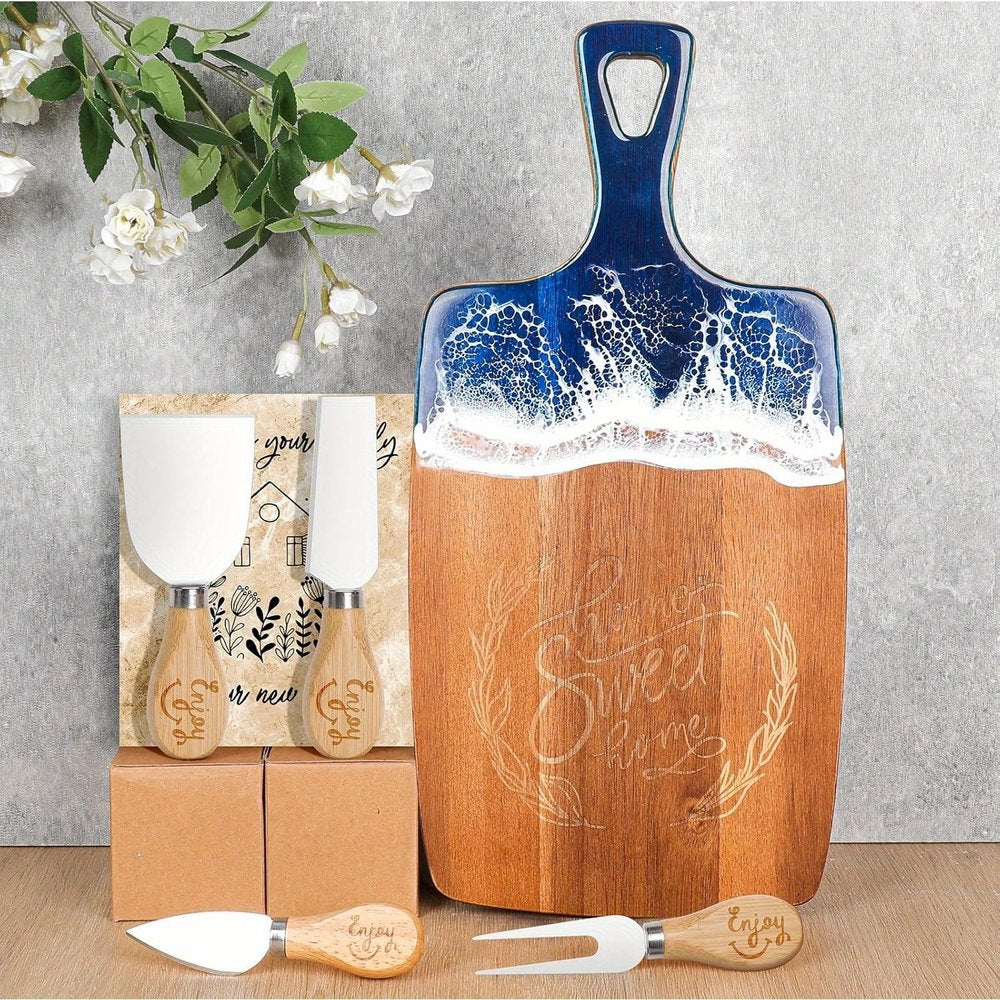 9" Beige Metal Cooking Utensil Set in a home interior