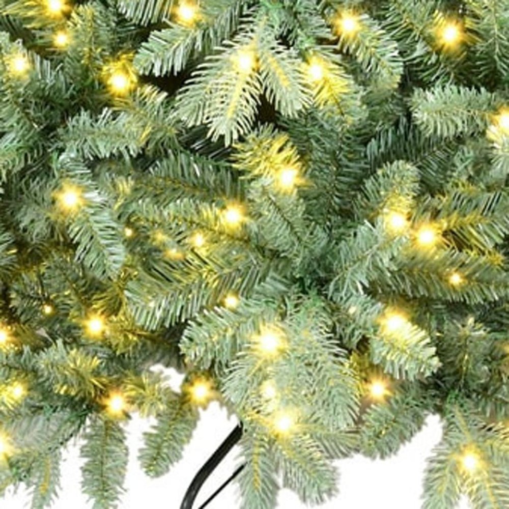7' Pre Lit Full Spruce Christmas Tree