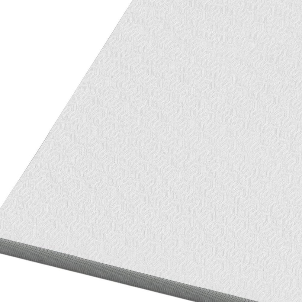 3" White Gel Memory Foam Twin Mattress Topper