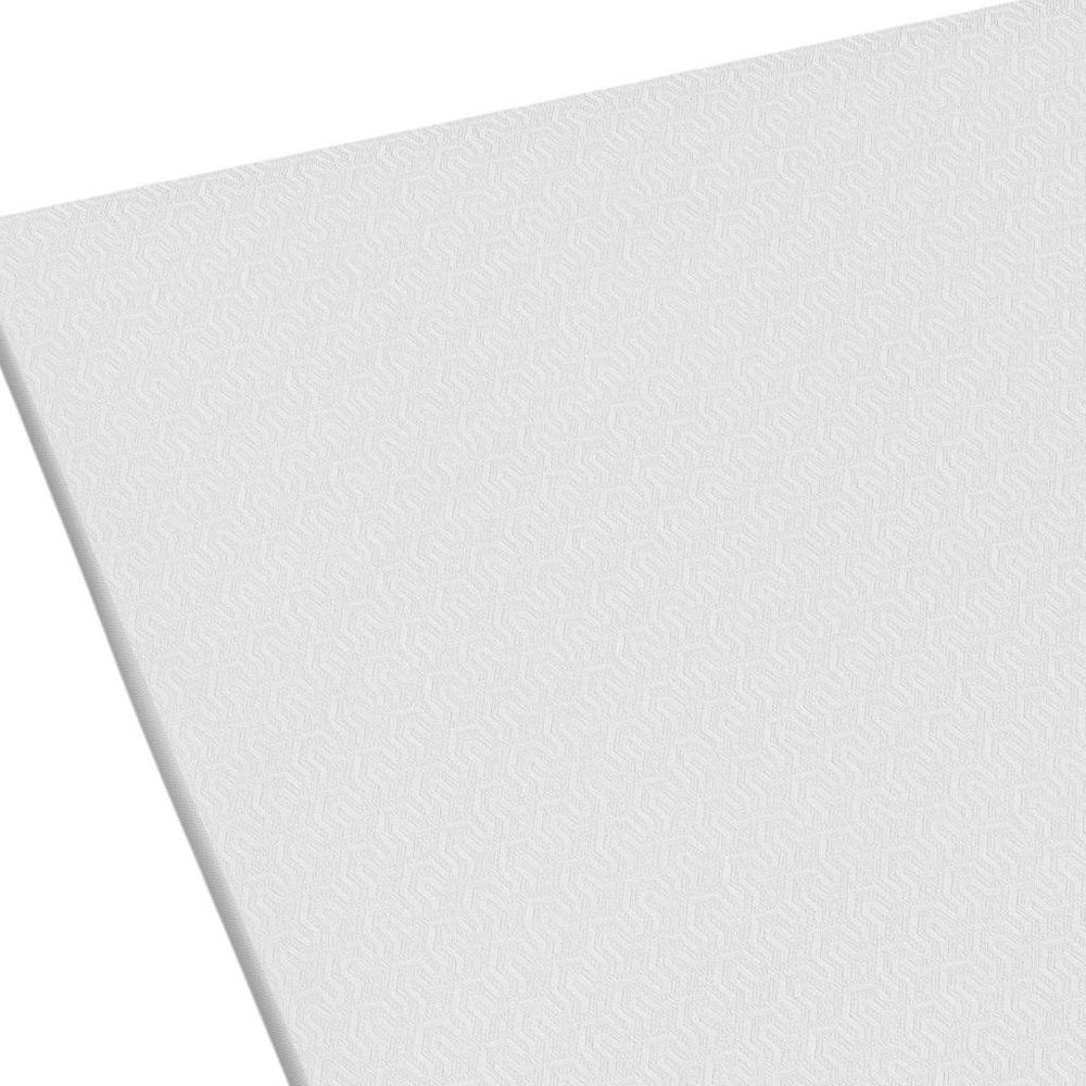 2" White Gel Memory Foam King Mattress Topper