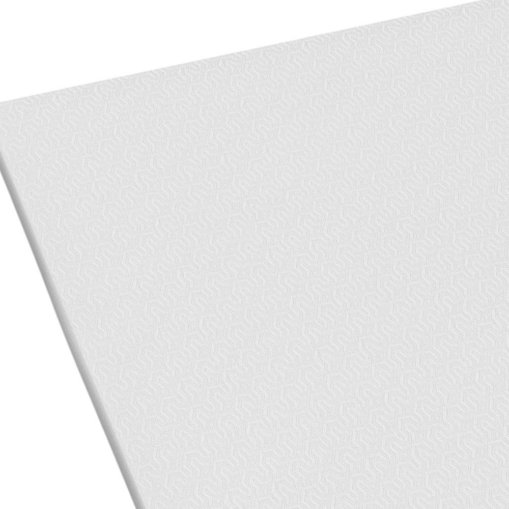 2" White Gel Memory Foam King Mattress Topper