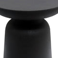 Black Iron and Metal Free Form Solid Furniture Set close-up detail