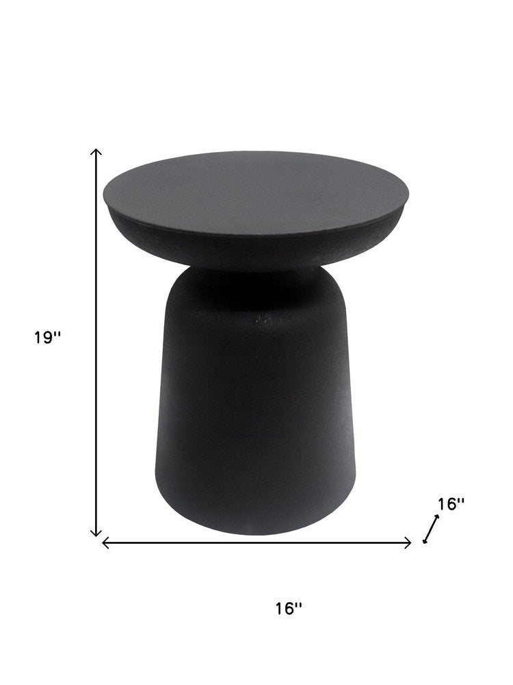 Black Iron and Metal Free Form Solid Furniture Set