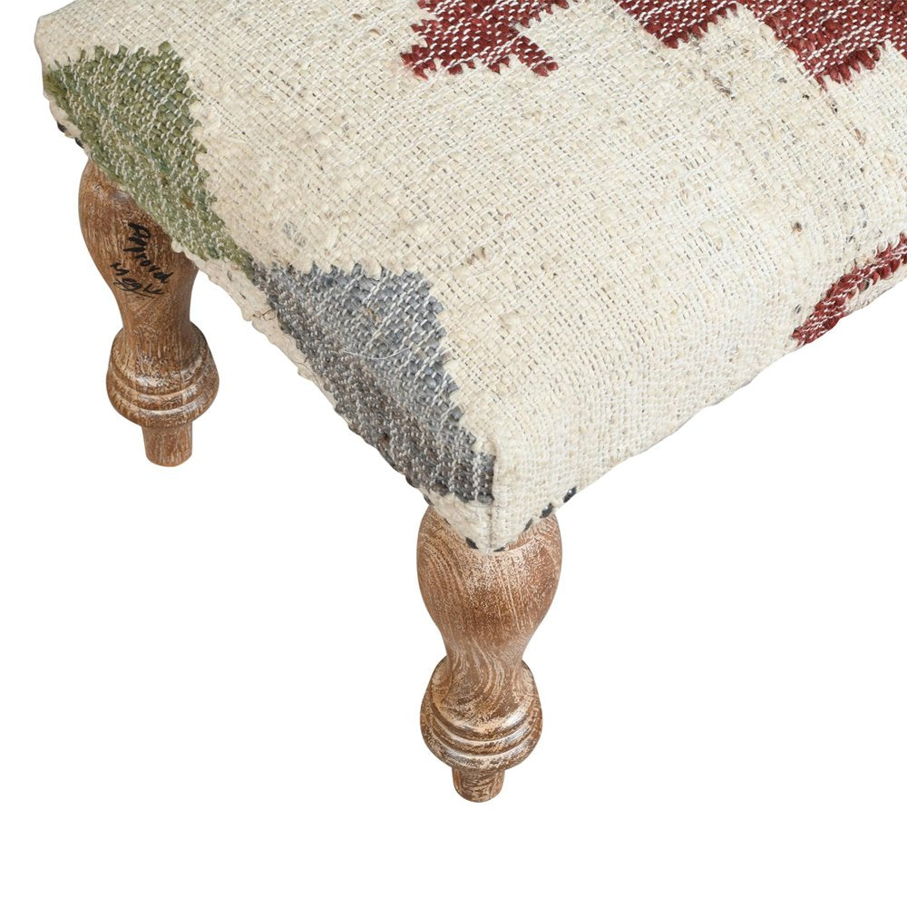 Beige Fabric and Solid Manufactured Wood Free Form Solid Furniture Set