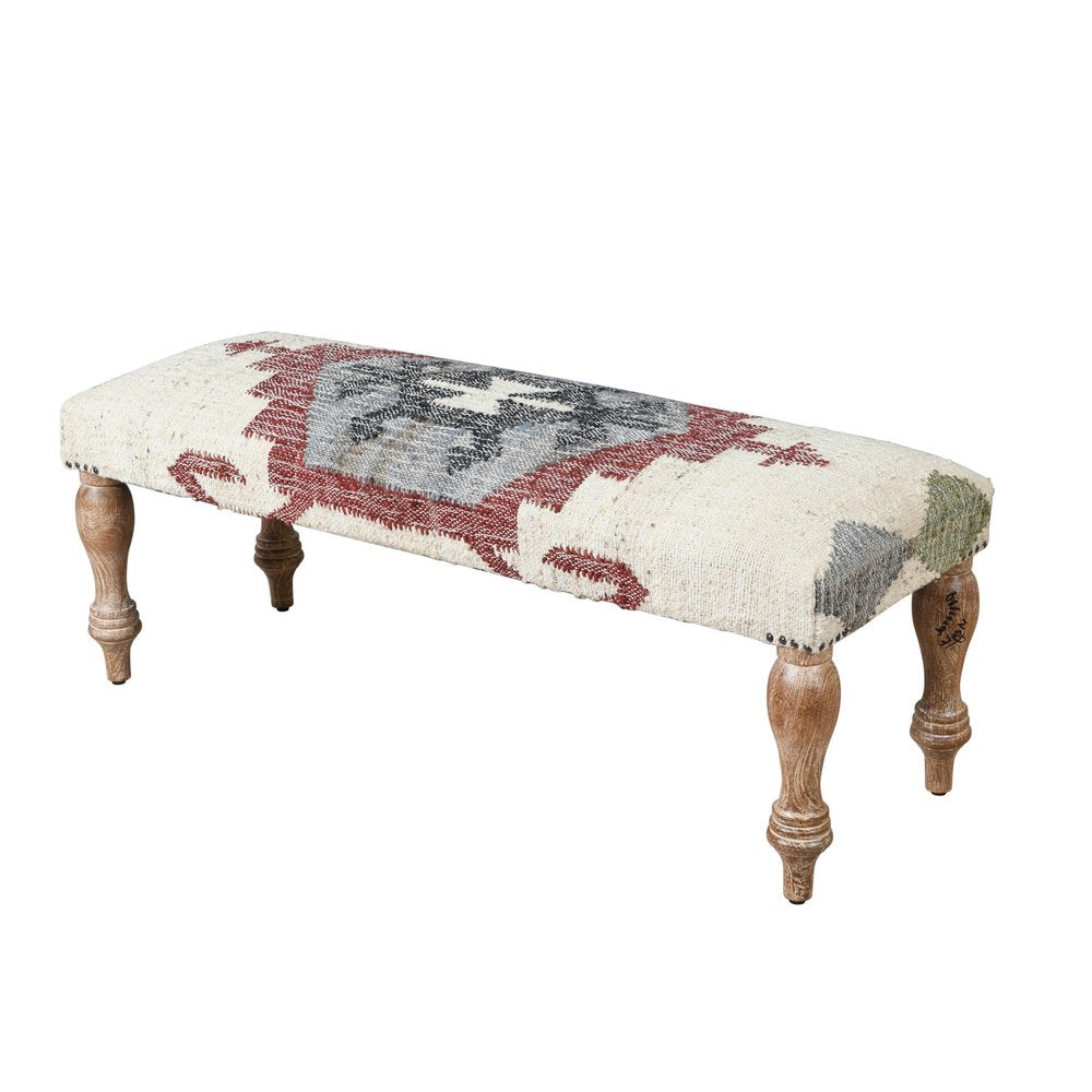 Beige Fabric and Solid Manufactured Wood Free Form Solid Furniture Set on a white background