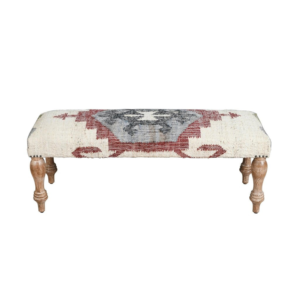Beige Fabric and Solid Manufactured Wood Free Form Solid Furniture Set