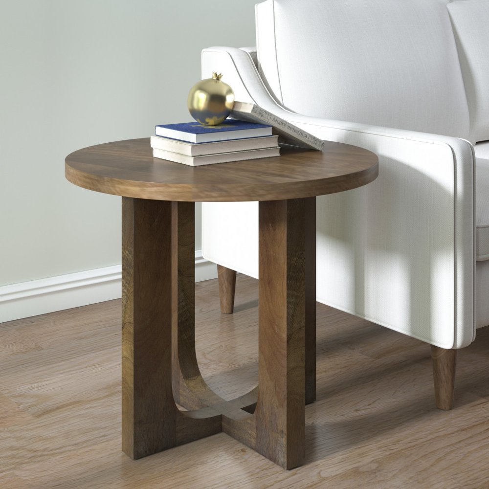 Brown Wood and Solid Manufactured Wood Free Form Solid Furniture Set