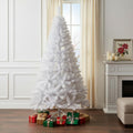 7' White Full Pine Christmas Tree