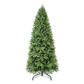 7' Slender Pine Christmas Tree on a white background