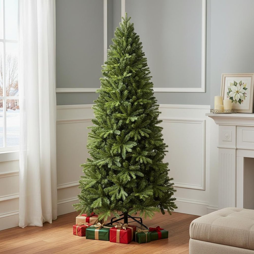 7' Slender Pine Christmas Tree