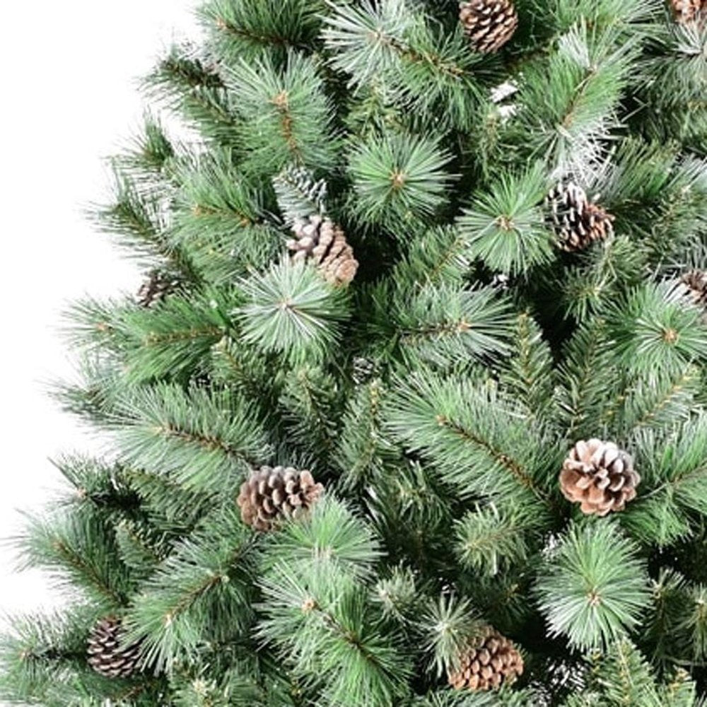 8' Full Pine Christmas Tree close-up detail