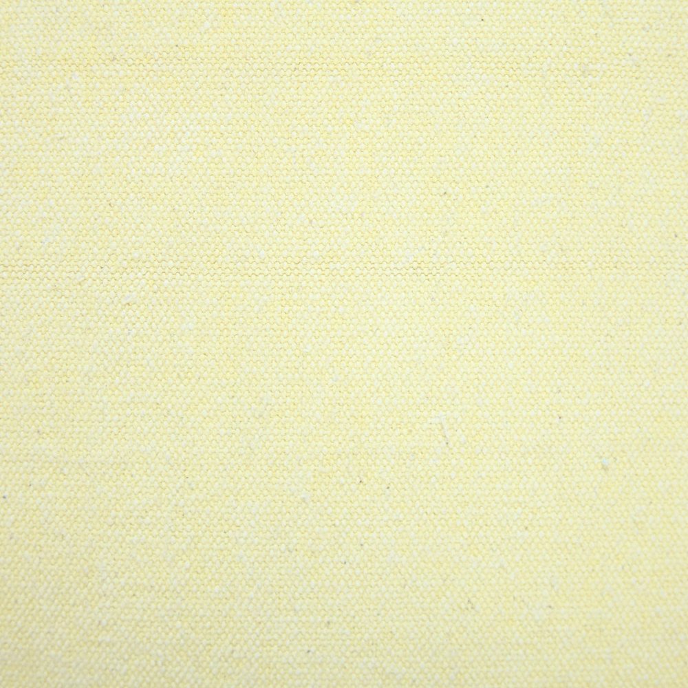 Set of Two 20" Yellow Cotton Throw Pillows