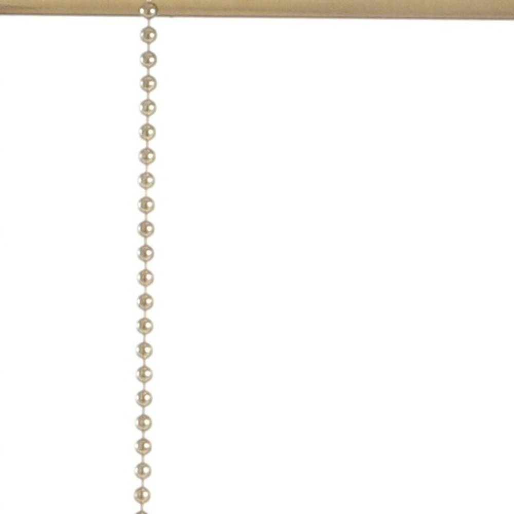 25" Brass And White Round Table Lamp With Drum Shade. Table lamp isolated on a plain white background, in a white finish.