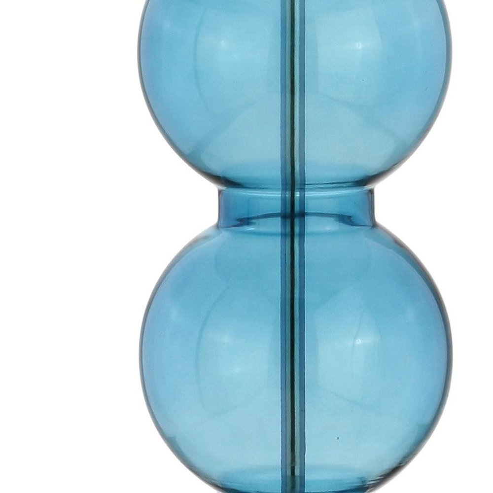 Set of Two 27" Silver Novelty Table Lamps With Drum Shades - SKU 715771