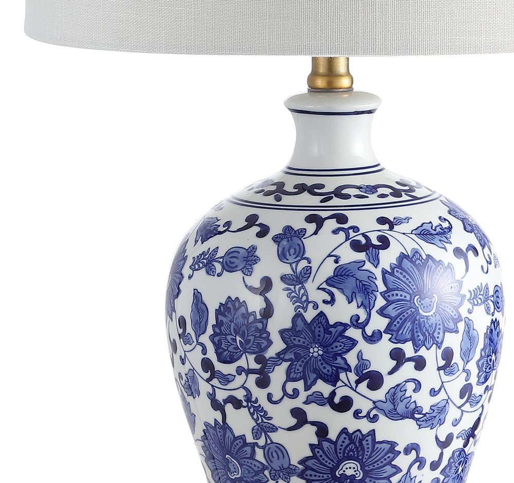 Set of Two 26" Gold Novelty Table Lamps With Globe Shades