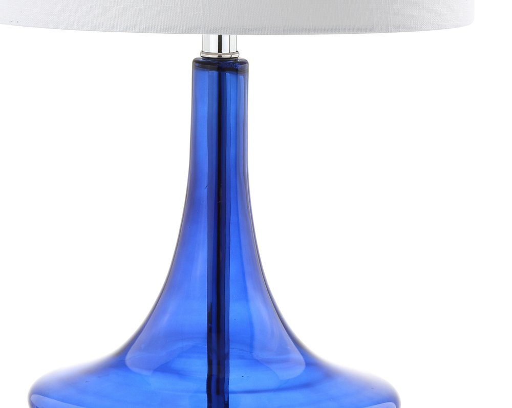 Set of Two 26" Silver Novelty Table Lamps With Drum Shades - SKU 715788