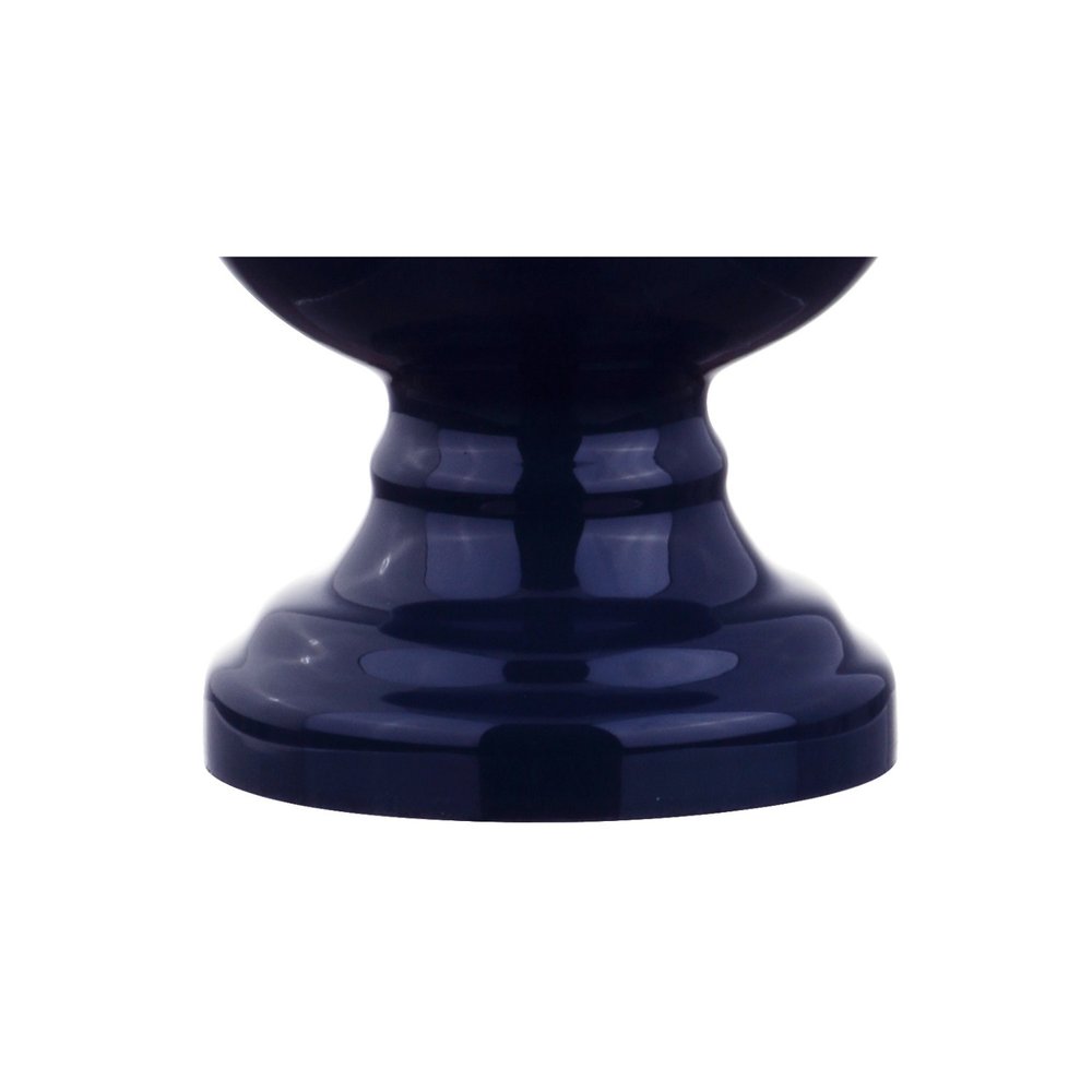 Set of Two 29" Blue Novelty Table Lamps With Drum Shades