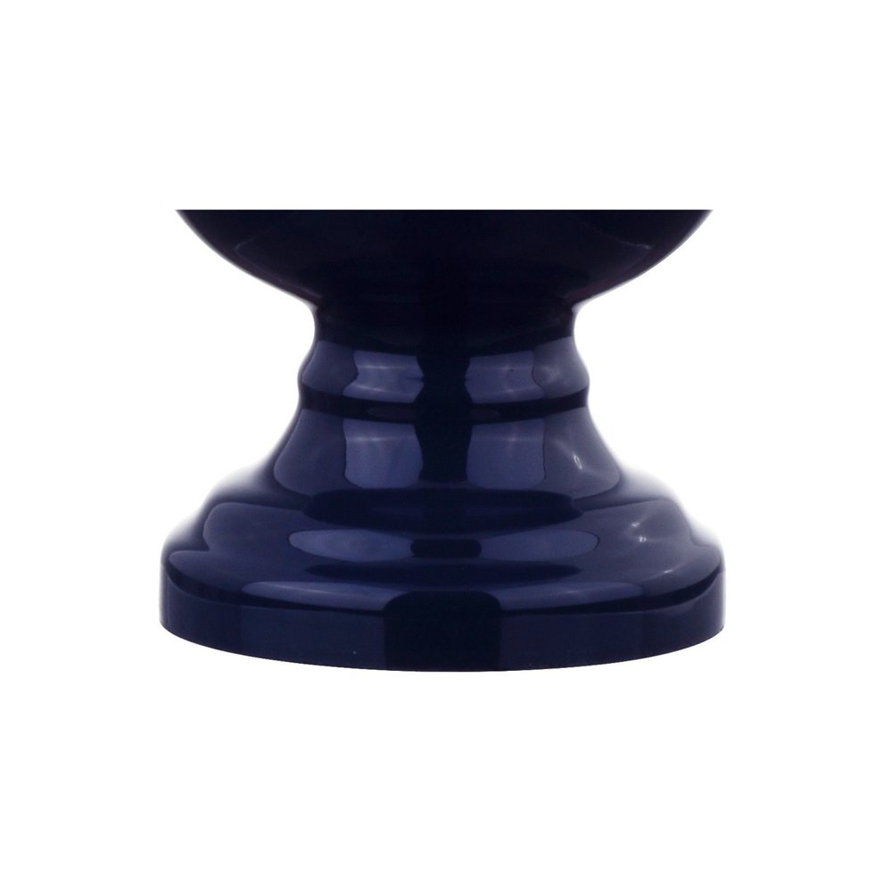 Set of Two 29" Blue Novelty Table Lamps With Drum Shades