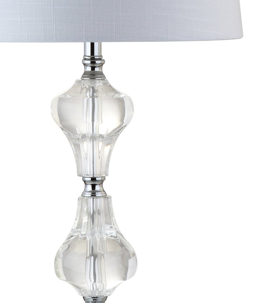26" Silver Urn Table Lamp With Empire Shade. Table lamp isolated on a plain white background, finished in silver.